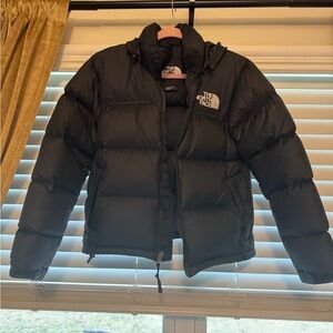 The North Face Classic black coat